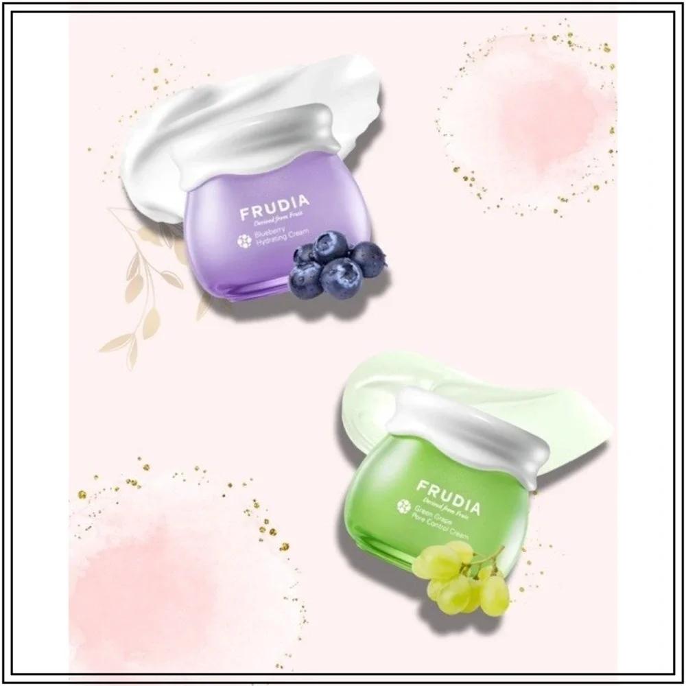 Frudia - *K-BEAUTY SET!!* Blueberry Hydrating Cream & Green Grape Pore Control‎